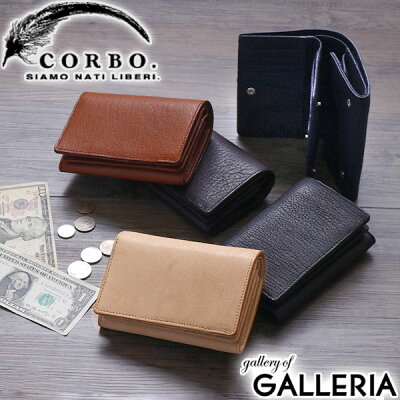 【楽天カードで12倍】 もれなく選べるWノベルティ | コルボ CORBO 財布 コルボ 二つ折り財布 GOAT ゴート メンズ 革 レザー corbo. 1LJ-1306