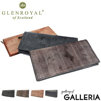 【3カ月保証】 GLENROYAL 財布 グレンロイヤル 長財布 LONG WALLET WITH CURVED ZIP メンズ 革 03-5594