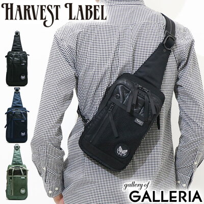 無料ラッピング | ハーヴェストレーベル ボディバッグ HARVEST LABEL CUSTOM カスタム SLINGPACK スリングパック タテ型 ミリタリー メンズ ハーベストレーベル 日本製 ナイロン レザー HC-0102