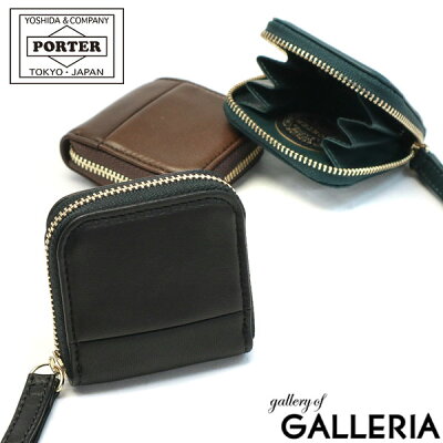 【最大P12倍★要エントリー|4/22(月)23:59まで】吉田カバン ポーター コインケース PORTER WISE 小銭入れ ポーター ワイズ 吉田カバン メンズ レディース 革 ラウンドファスナー 341-01321