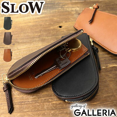 【楽天カードで18倍 | 2/13限定】 選べるノベルティプレゼント | スロウ キーケース SLOW 革 ファスナー zip key case DOUBLE OIL ダブルオイル レザー 栃木レザー メンズ レディース S0611D
