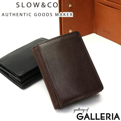 【エントリー&楽天カード さらに+16倍 5/10限定】 ノベルティ付&無料ラッピング スロウ 財布 SLOW 三つ折り財布 bono ボーノ hold mini wallet ホールドミニウォレット ミニ財布 メンズ レディース レザー 本革 SO742I