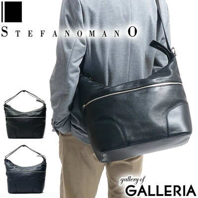 ノベルティ付&無料ラッピング ステファノマーノ ショルダーバッグ STEFANOMANO art.935 ショルダー 2WAY トートバッグ B4 ビジネス 革 本革 レザー メンズ 通勤 935