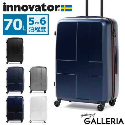 【Rカードで28倍 | 10/15(火)限定】【正規品2年保証】 イノベーター スーツケース innovator キャリーバッグ キャリーケース 軽量 ファスナー 旅行 バッグ INV63 (Mサイズ 70L 5〜6泊)