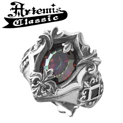 アルテミスクラシック ミスティックシールドリングRD フリーサイズ Artemis Classic アルテミスクラッシック リング メンズ シルバー925 メンズリング シルバーリング 男性 Men's Ring メンズ指輪 男性用 指輪 ブランド
