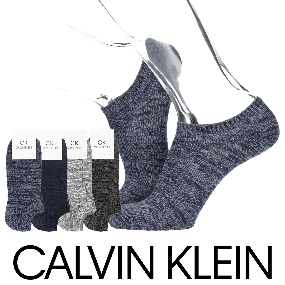 カルバンクライン 靴下 メンズ Calvin Klein カルバンクライン 日本製 コットンスラブリブ スニーカー丈 フットカバー カバーソックス メンズ カジュアル 靴下 男性 メンズ プレゼント 無料ラッピング 贈答 ギフト 02522508 公式ショップ 正規ライセンス商品