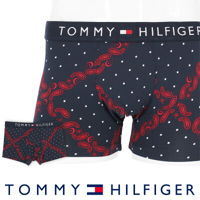 TOMMY HILFIGER|トミーヒルフィガーFASHON UNDERWEAR MICRO&TENCEL PAISLEY CHECKマイクロ テンセル ペイズリーチェック ボクサーパンツ5339-1492男性 下着 メンズ プレゼント ギフト 誕生日