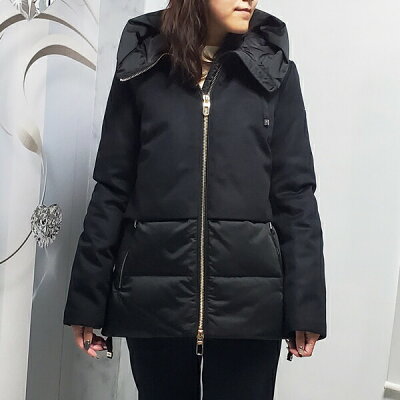 【SALE★返品交換不可】DUNO デュノ 切替ダウンジャケット JULIA PRATO MESTRE JW554E 901 レディース ショート丈 異素材