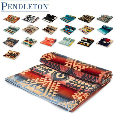 【お盆もあす楽】ペンドルトン PENDLETON タオルブランケット オーバーサイズ ジャガード タオル XB233 Oversized Jacquard Towels 大判 バスタオル あす楽