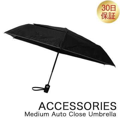 トゥミ Tumi 折りたたみ傘 自動開閉 ミディアム・オートクローズ・アンブレラ 14415D ブラック Medium Auto Close Umbrella Black 折り畳み 傘 ワンタッチ開閉 夏休み 父の日
