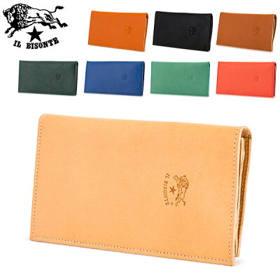 イルビゾンテ Il Bisonte 財布 二つ折り 長財布 C0974 P PORTAFOGLIO レザー 革 メンズ レディース 小銭入れ付き ブランド プレゼント 5%還元 あす楽