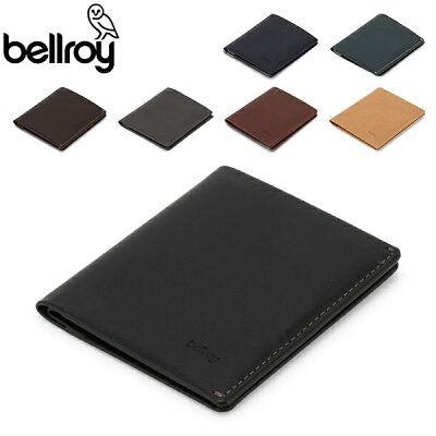 ベルロイ Bellroy 二つ折り財布 ノートスリーブ ウォレット Note Sleeve RFID 301 レザー メンズ 財布 スリム カード 小銭入れ キャッシュレス あす楽