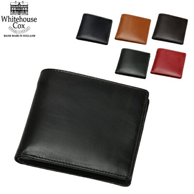 Whitehouse Cox ホワイトハウスコックス Billfold CLOSE 10cm × 11cm OPEN 10cm × 22cm S5571 財布 キャッシュレス あす楽