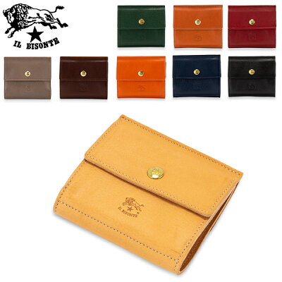 イルビゾンテ Il Bisonte 二つ折り財布 C0910 P WALLET 財布 コンパクト レザー 革 牛革 イタリア プレゼント おすすめ キャッシュレス