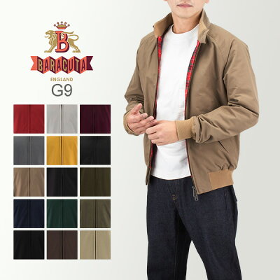 バラクータ Baracuta ジャケット G9 クラシック ハリントンジャケット メンズ BRCPS0001 英国製 アウター リブ ブルゾン スイングトップ クリスマス