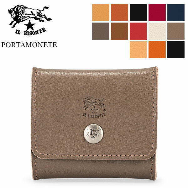 イル ビゾンテ 小銭入れ メンズ イルビゾンテ Il Bisonte コインケース 小銭入れ C0774 SCP020PV0001 Coin Case 財布 レザー 本革 牛革 レディース メンズ ブランド プレゼント ファッション