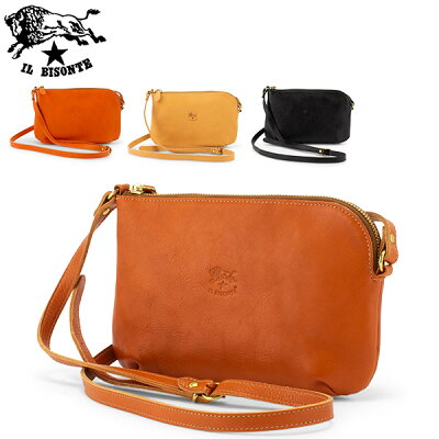 【全品あす楽】イルビゾンテ Il Bisonte ショルダーバッグ レディース A2456 P BORSA A TRACOLLA レザー 革 ハンドバッグ 斜め掛け ポシェット ブランド