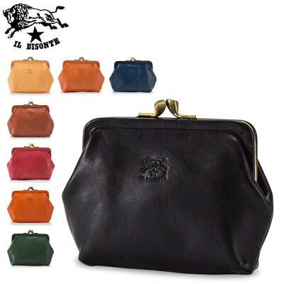 【5%還元】【あす楽】イルビゾンテ Il Bisonte コインケース がま口 小銭入れ C0401 P PORTA-MONETE 小物入れ レザー 革 レディース メンズ ブランド
