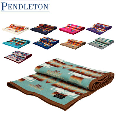 【3%OFFクーポン 3/26,01:59まで】【国内検針済】ペンドルトン PENDLETON ブランケット チーフジョセフ ムチャチョ ベビーブランケット ウール&コットン ZD632 タオルケット ひざ掛け 出産祝い