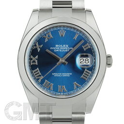 デイトジャスト 腕時計（メンズ） ロレックス デイトジャスト41 126300 ブルーローマ オイスターブレス ROLEX 【新品】【メンズ】 【腕時計】 【送料無料】 【あす楽_年中無休】