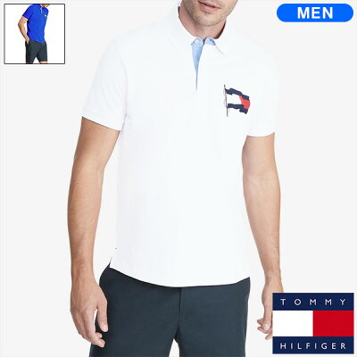 0のつく日限定P5倍【3/20(月)0:00-23:59】TOMMY HILFIGER トミーヒルフィガー メンズ 半袖 ポロシャツ ALWYN SS POLO CF 78J4777