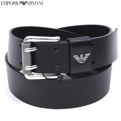 エンポリオアルマーニ EMPORIO-ARMANI メンズ レザーベルト Y4S079 YC072 80001 NERO 15A (R19440) 【送料無料】【smtb-TK】