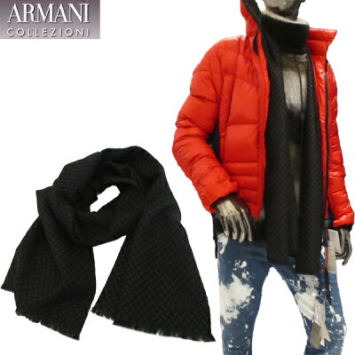 【送料無料】 アルマーニ コレッツォーニ(ARMANI COLLEZIONI) シルク ウール ストール マフラー 645072 7A719 00020 【smtb-tk】 71A
