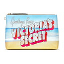 ヴィクトリアズシークレット ポーチ 【送料無料】VICTORIA'S SECRET Getaway Beauty Bag ヴィクトリアシークレット クラッチバッグ 小物入れ ファッションバッグ ビーチバッグ