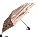 バーバリー 傘（レディース） BURBERRY (バーバリー) ロゴプリント フォールディングアンブレラブランド メンズ 折りたたみ傘 折り畳み 傘 雨具 ギフト BB8035652