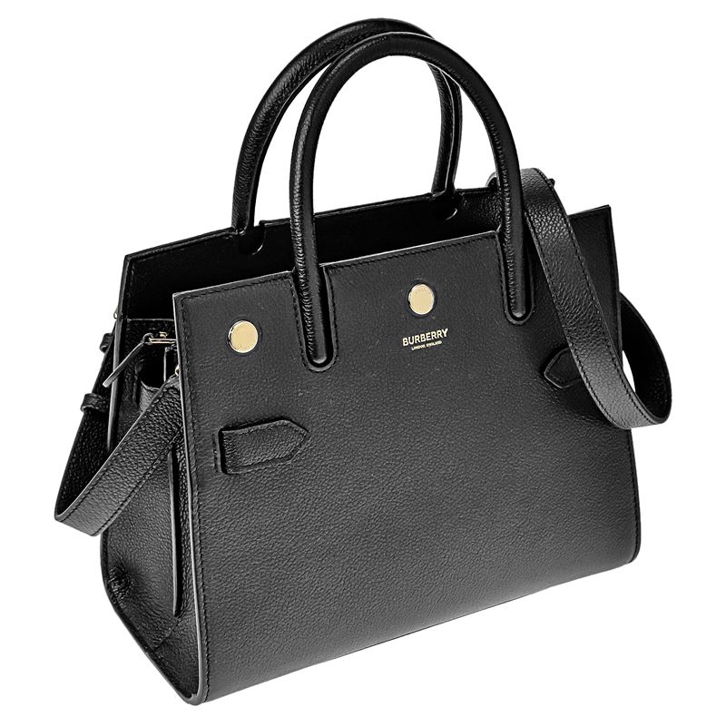 バーバリー ハンドバッグ（レディース） バーバリー BURBERRY ハンドバッグ 8024692 BLACK