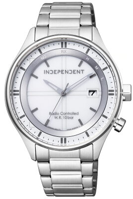 【 キャッシュレスで5%還元 】 INDEPENDENT ソーラー電波時計 メンズ 腕時計 インディペンデント シチズン CITIZEN KL8-619-11