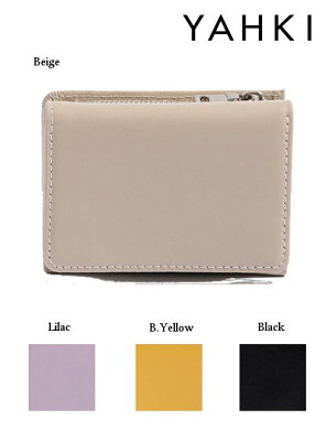 (期間限定10%OFF&PT5倍) YAHKI ヤーキ SMALL LEATHER GOODS 22秋冬 YH-207 財布 ミニ財布 ウォレット 22秋小物