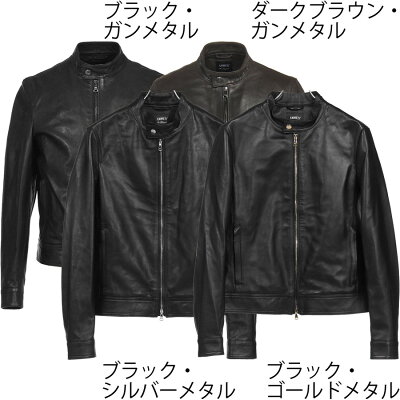エンメティ シングルライダースジャケット ユリ Juri ナッパレザー 厚さ0.7mm Emmeti シングル ライダース ジャケット ライダースジャケット メンズ バレンタイン ギフト プレゼント