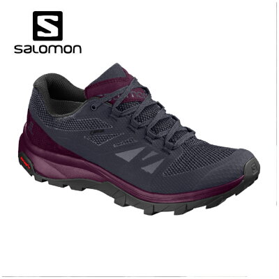 【700円引クーポン 9/22(火祝)23:59迄】 サロモン トレッキングシューズ ゴアテックス ローカット レディース OUTLINE GTX W アウトライン ゴアテックス L40619600 salomon