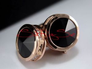 【送料無料】メンズアクセサリ— カフリンクローズゴールドステンレススチールmontegrappa nerouno cuff links rose gold stainless steel rhinestones