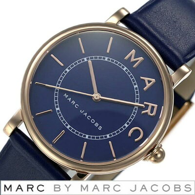 マークジェイコブス 腕時計 MARCJACOBS 時計 マーク ジェイコブス 時計 MARC JACOBS 腕時計 ロキシー ROXY レディース ネイビー MJ1534 人気 ブランド 防水 革 レザー マークバイマークジェイコブス MARC BY MARC JACOBS ギフト プレゼント ピンクゴールド 送料無料