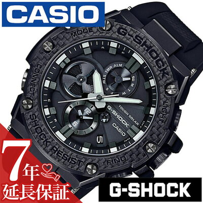 【延長保証対象】カシオ 腕時計 CASIO 時計 カシオ 時計 CASIO 腕時計 ジーショック ジースチール G-SHOCK G-STEEL メンズ ブラック GST-B100X-1AJF 正規品 耐久 Gショック Gスチール ラバー アウトドア カレンダー ソーラー スマホ 連動 コネクトウォッチ 送料無料