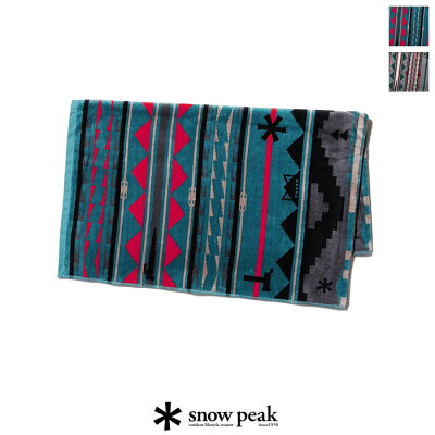 snow peak(スノーピーク) PENDLETON コラボレーション タオルブランケット SI-PD-21SU002 P / PENDLETON TOWEL BLANKET キャンプ アウトドア 家使い