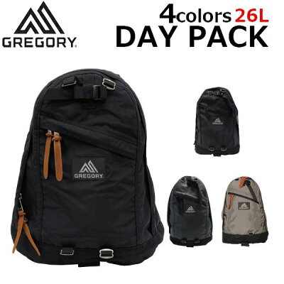 SSで使える10%OFFクーポン配布中! GREGORY グレゴリー DAY PACK デイパックリュック リュックサック バックパック メンズ レディース A4 26L ブラック チャコール ピンクプレゼント ギフト 通勤 通学 送料無料