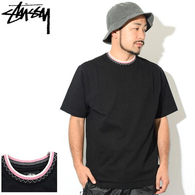 ステューシー STUSSY カットソー 半袖 メンズ Zig Zag ( stussy crew クルー Tシャツ ティーシャツ T-SHIRTS トップス メンズ・男性用 1140144 USAモデル 正規 品 ストゥーシー スチューシー ) ice field icefield
