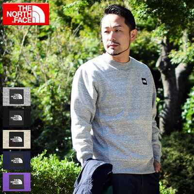 ザ ノースフェイス THE NORTH FACE トレーナー メンズ スクエア ロゴ クルー スウェット ( Square Logo Crew Sweat 2020秋冬 スエット トレナー トレイナー トップス NT62041 ザ・ノース・フェイス THE・NORTHFACE )