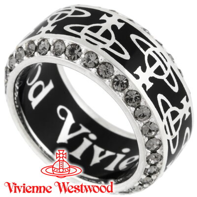 ヴィヴィアンウエストウッド リング 指輪 メンズ レディース Vivienne Westwood ヴィヴィアン タリクリング ブラック×シルバー SR1073/1 【あす楽】【送料無料】