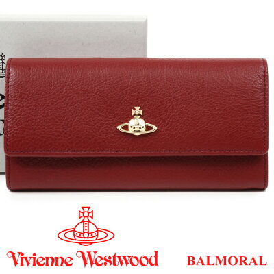 ヴィヴィアンウエストウッド 財布 ヴィヴィアン Vivienne Westwood 長財布 レディース バーガンディ 51060022 BALMORAL BURGUNDY 【お取り寄せ】【送料無料】
