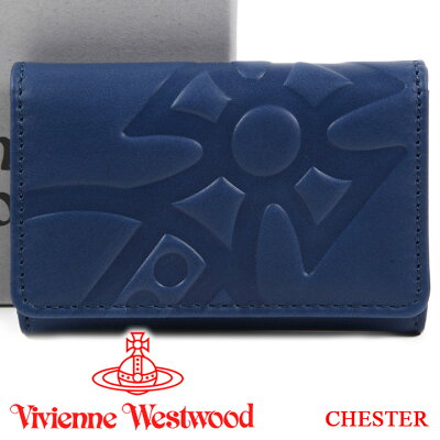 ヴィヴィアンウエストウッド キーケース Vivienne Westwood ヴィヴィアン 6連キーケース メンズ レディース ブルー 51020003 CHESTER BLUE 【あす楽】【送料無料】