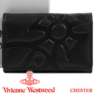 ヴィヴィアンウエストウッド キーケース Vivienne Westwood ヴィヴィアン 6連キーケース メンズ レディース ブラック 51020003 CHESTER BLACK 【あす楽】【送料無料】