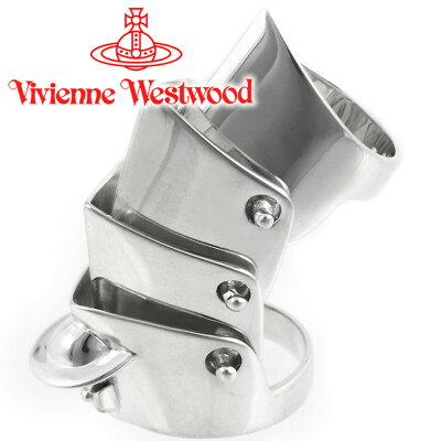 ヴィヴィアンウエストウッド リング 指輪 メンズ レディース Vivienne Westwood ヴィヴィアン アーマーリング シルバー 64030003-01P019(64030003-W004) 【あす楽】【バレンタイン 誕生日 お祝い プレゼント ギフト】