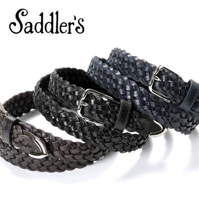 【ポイント10倍】サドラーズ Saddler’s/ 手編みレザーメッシュプンターレベルト「G286」(3 colors)ベルト レザー 革 イタリア製 【ラッピング対応】 | メンズ レザーベルト 革ベルト 皮ベルト メッシュベルト メッシュベルト ブランド ギフト