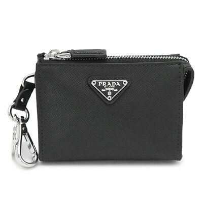 プラダ ミニポーチ PRADA 2TT072 2AHF F0002 SAFFIANO TRAVEL NERO メンズ 財布 小銭入れ コインケース レザー ブラック 黒