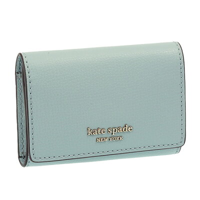 【タイムセール10%OFF】ケイトスペード/KATE SPADE"SYLVIA KEY HOLDER・シルビア キーホルダー型押しレザー・6連キーケース(ミントグリーンPWRU7213 373/FROSTED SPEARMINT