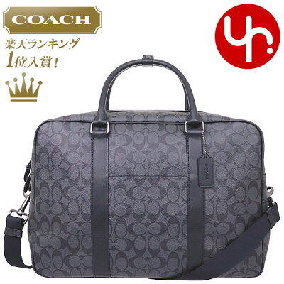 【6時間限定ポイント10倍】コーチ COACH バッグ ボストンバッグ F31564 チャコール×ブラック 特別送料無料 コーチ シグネチャー PVC レザー オーバーナイト バッグ アウトレット品メンズ レディース ブランド 通販 斜めがけ 旅行 2020 母の日 父の日 あす楽